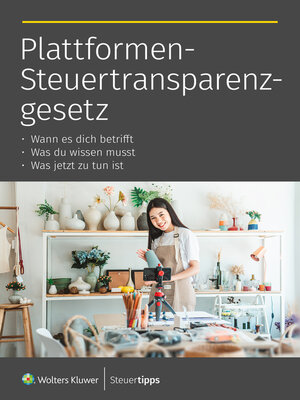 cover image of Plattformen-Steuertransparenzgesetz